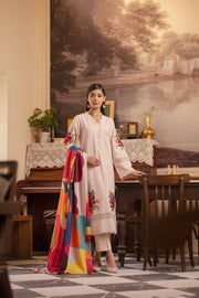 Nishat With You Unstitched Embroidered Jacquard 3Pc Suit - 42303452
