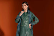 Nishat Sunehray Din Embroidered Jacquard Unstitched 3Pc Suit - 42303459