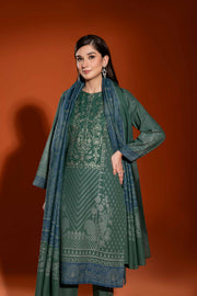 Nishat Sunehray Din Embroidered Jacquard Unstitched 3Pc Suit - 42303459