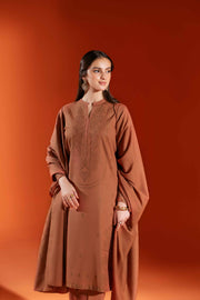 Nishat Winter Embroidered Jacquard Unstitched 3Pc Suit - 42303461
