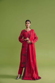 Nishat Winter Embroidered Jacquard Unstitched 3Pc Suit - 42304121