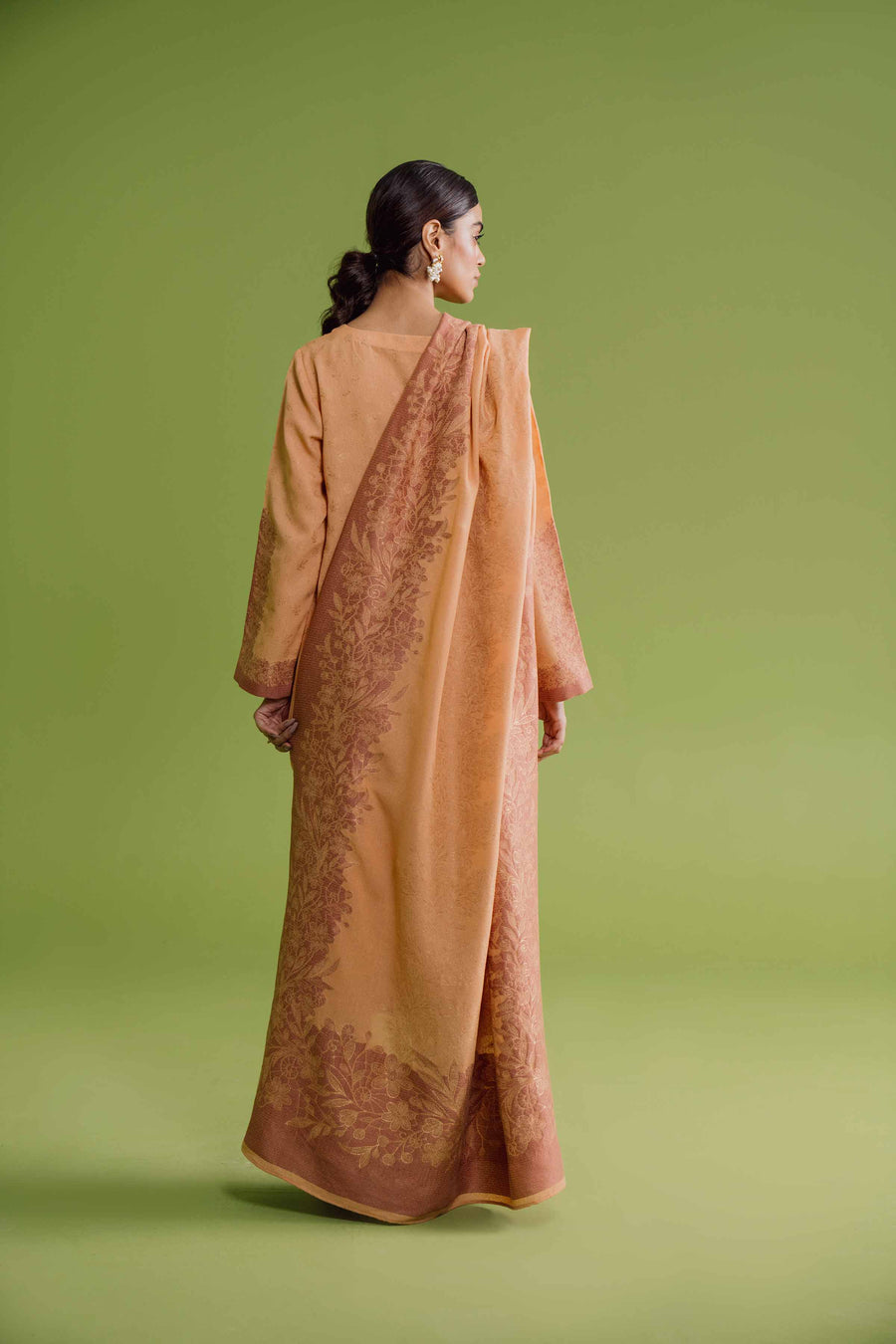 Nishat Winter Embroidered Jacquard Unstitched 3Pc Suit - 42304126