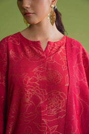 Nishat Winter Embroidered Jacquard Unstitched 3Pc Suit - 42304127