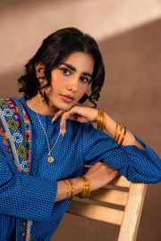 Nishat Winter Printed Khaddar Unstitched 3Pc Suit - 42306478