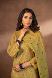 Nishat Sunehray Din Printed Khaddar Unstitched 3Pc Suit - 42306483