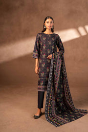 Nishat Winter Printed Khaddar Unstitched 3Pc Suit - 42306485
