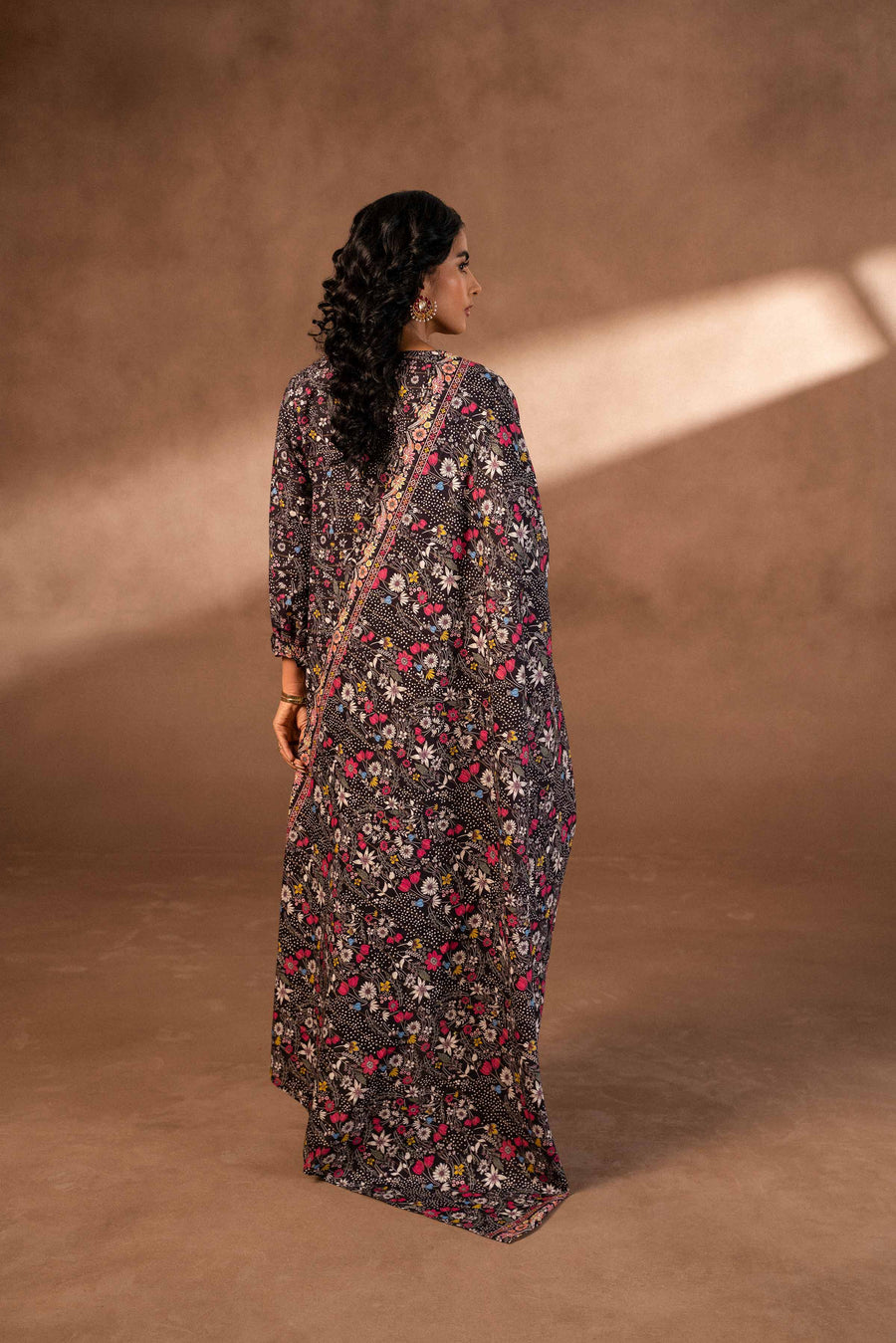 Nishat Winter Printed Khaddar Unstitched 3Pc Suit - 42306486