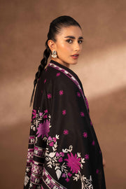 Nishat Sunehray Din Printed Khaddar Unstitched 3Pc Suit - 42306488