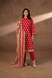 Nishat Sunehray Din Printed Khaddar Unstitched 3Pc Suit - 42306490