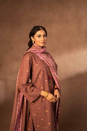 Nishat Winter Printed Khaddar Unstitched 3Pc Suit - 42306493