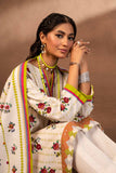 Nishat Sunehray Din Printed Khaddar Unstitched 3Pc Suit - 42306494