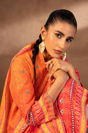 Nishat Winter Printed Khaddar Unstitched 3Pc Suit - 42306495