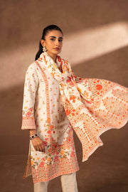 Nishat Winter Printed Khaddar Unstitched 3Pc Suit - 42306500