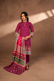 Nishat Winter Printed Khaddar Unstitched 3Pc Suit - 42306503