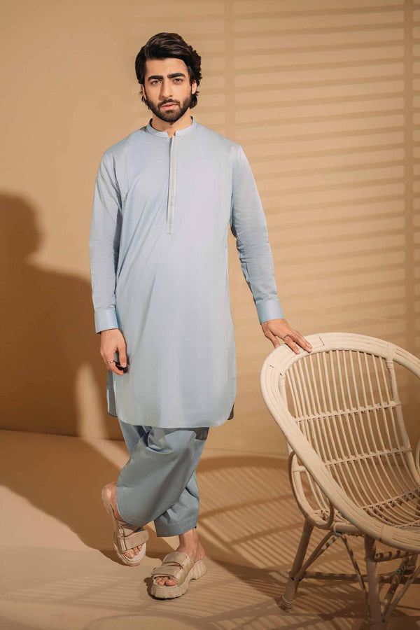 Naqsh by Nishat Men's Unstitched Cotton Fabric 2Pc Suit - 42307029