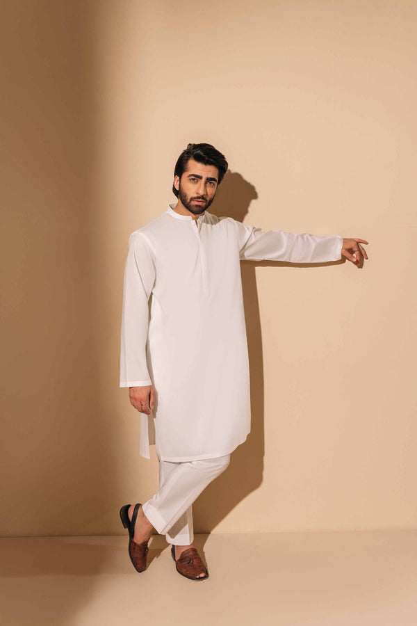 Naqsh by Nishat Men's Unstitched Cotton Fabric 2Pc Suit - 42307030
