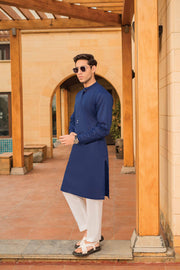 Naqsh by Nishat Men's Unstitched Cotton Fabric 2Pc Suit - 42307031