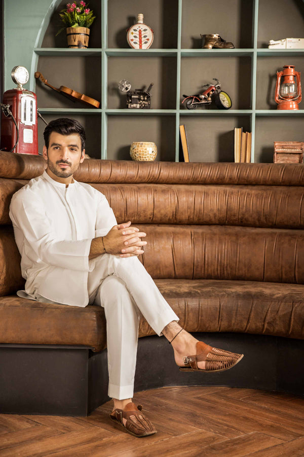 Naqsh by Nishat Men's Unstitched Maple Fabric 2Pc Suit - 42307038