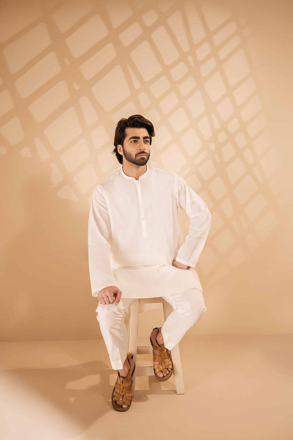 Naqsh by Nishat Men's Unstitched Cotton Fabric 2Pc Suit - 42307048