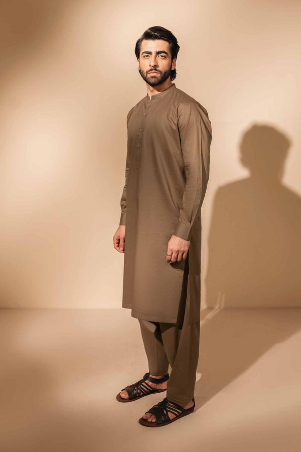 Naqsh by Nishat Men's Unstitched Cotton Fabric 2Pc Suit - 42307049