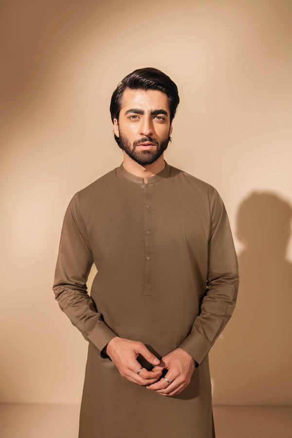 Naqsh by Nishat Men's Unstitched Cotton Fabric 2Pc Suit - 42307049
