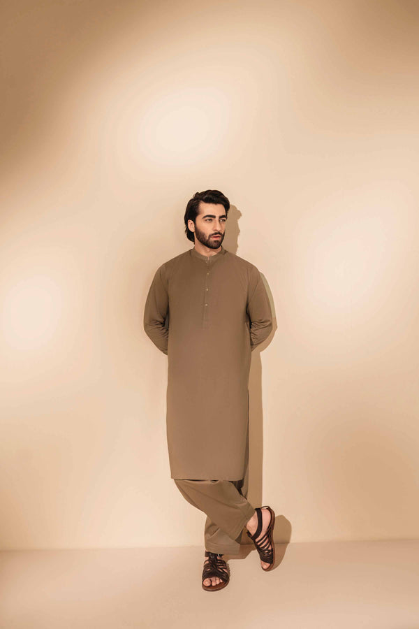 Naqsh by Nishat Men's Unstitched Cotton Fabric 2Pc Suit - 42307049