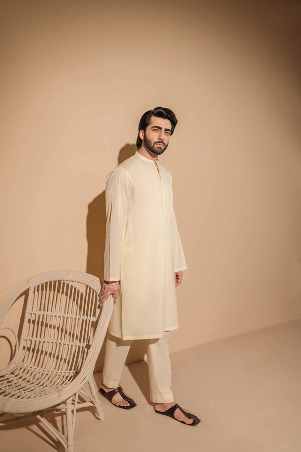 Naqsh by Nishat Men's Unstitched Cotton Fabric 2Pc Suit - 42307050