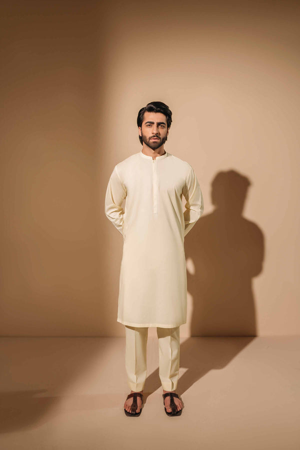 Naqsh by Nishat Men's Unstitched Cotton Fabric 2Pc Suit - 42307050