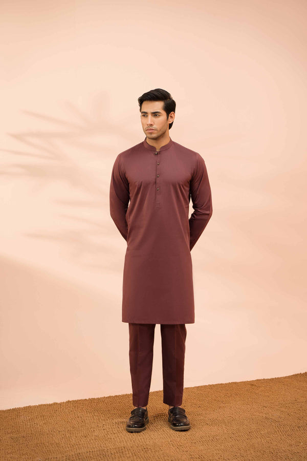 Naqsh by Nishat Men's Unstitched Cotton Fabric 2Pc Suit - 42307060