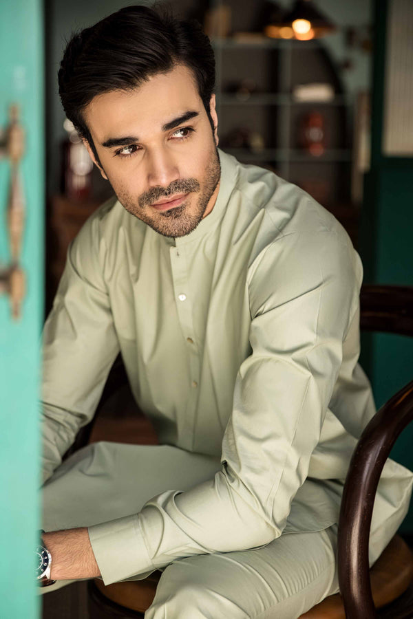 Naqsh by Nishat Men's Unstitched Cotton Fabric 2Pc Suit - 42307065