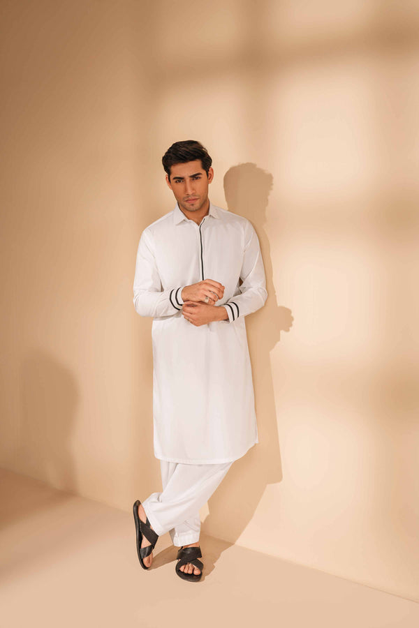 Naqsh by Nishat Men's Unstitched Cotton Fabric 2Pc Suit - 42307068