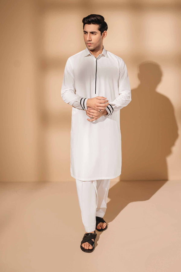 Naqsh by Nishat Men's Unstitched Cotton Fabric 2Pc Suit - 42307068