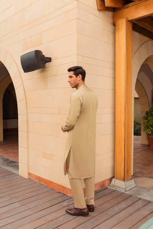Naqsh by Nishat Men's Unstitched Cotton Fabric 2Pc Suit - 42307080
