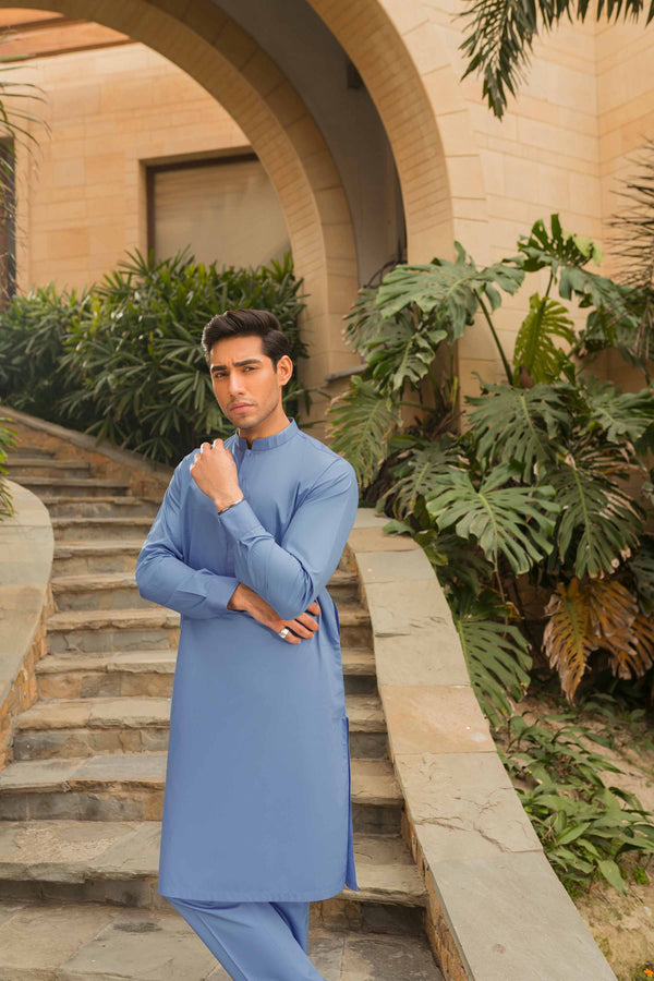 Naqsh by Nishat Men's Unstitched Cotton Fabric 2Pc Suit - 42307081