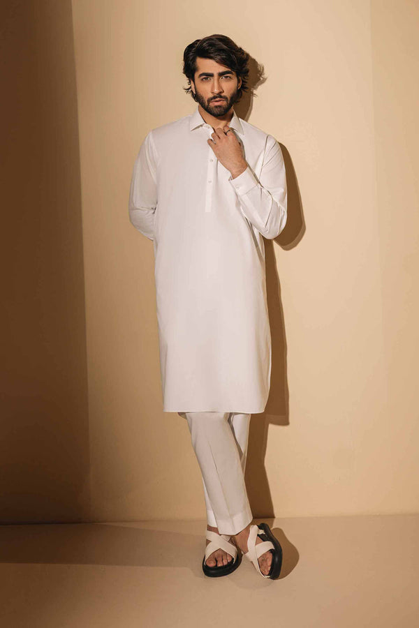 Naqsh by Nishat Men's Unstitched Cotton Fabric 2Pc Suit - 42307091