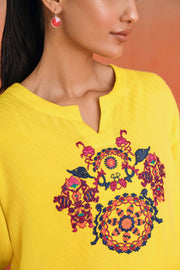 Nishat Spring it on Dyed Embroidered Unstitched 2Pc Suit - 42401005