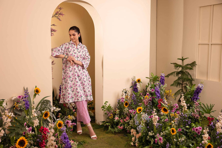 Nishat Spring it on Printed Cambric Unstitched 2Pc Suit - 42401011