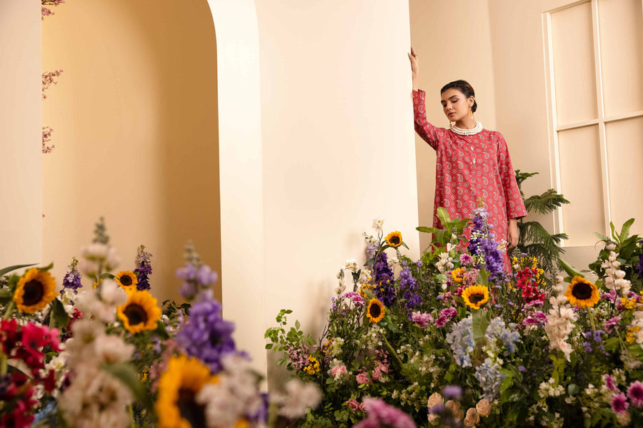 Nishat Spring it on Printed Cambric Unstitched 2Pc Suit - 42401014