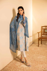 Nishat Spring it on Embroidered Jacquard Unstitched 3Pc Suit - 42401016
