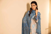 Nishat Spring it on Embroidered Jacquard Unstitched 3Pc Suit - 42401016