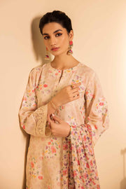 Nishat Spring it on Embroidered Jacquard Unstitched 3Pc Suit - 42401017
