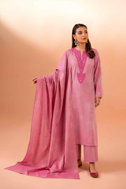 Nishat Spring it on Embroidered Jacquard Unstitched 3Pc Suit - 42401023