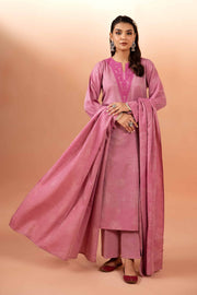 Nishat Spring it on Embroidered Jacquard Unstitched 3Pc Suit - 42401023