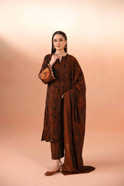 Nishat Spring it on Embroidered Jacquard Unstitched 3Pc Suit - 42401030