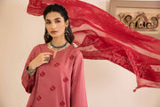 Nishat Spring it on Embroidered Cambric Unstitched 3Pc Suit - 42401032