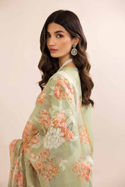 Nishat Spring it on Embroidered Cambric Unstitched 3Pc Suit - 42401035