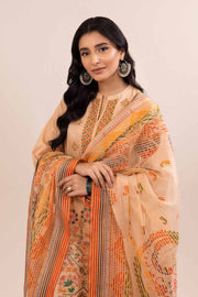 Nishat Spring it on Embroidered Cambric Unstitched 3Pc Suit - 42401040