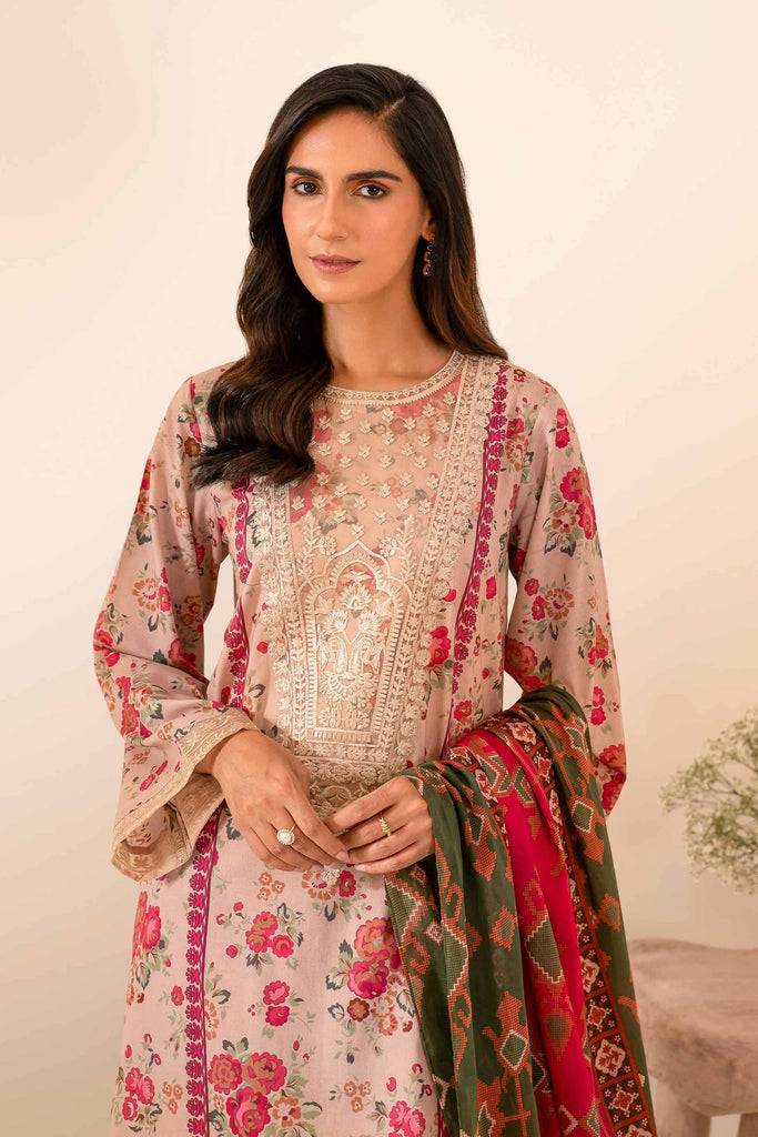 Naayas Embroidered Lawn Suit Unstitched 3 Piece NS24E Tulip - Summer Collection