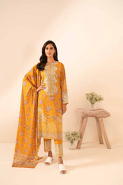 Nishat Summer Unstitched Embroidered Lawn 3Pc Suit - 42401048