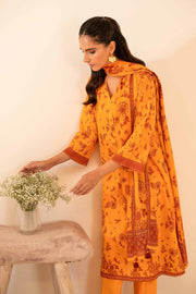 Nishat Summer Unstitched Printed Lawn 3Pc Suit - 42401052